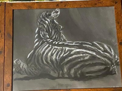 In Light: Zebra in Charcoal - image2